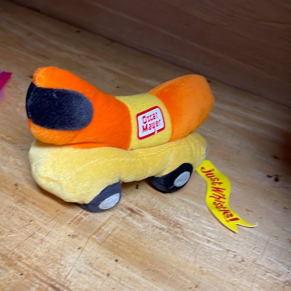 Stuffed hotdog plush Oscar Meyer (WBlue)